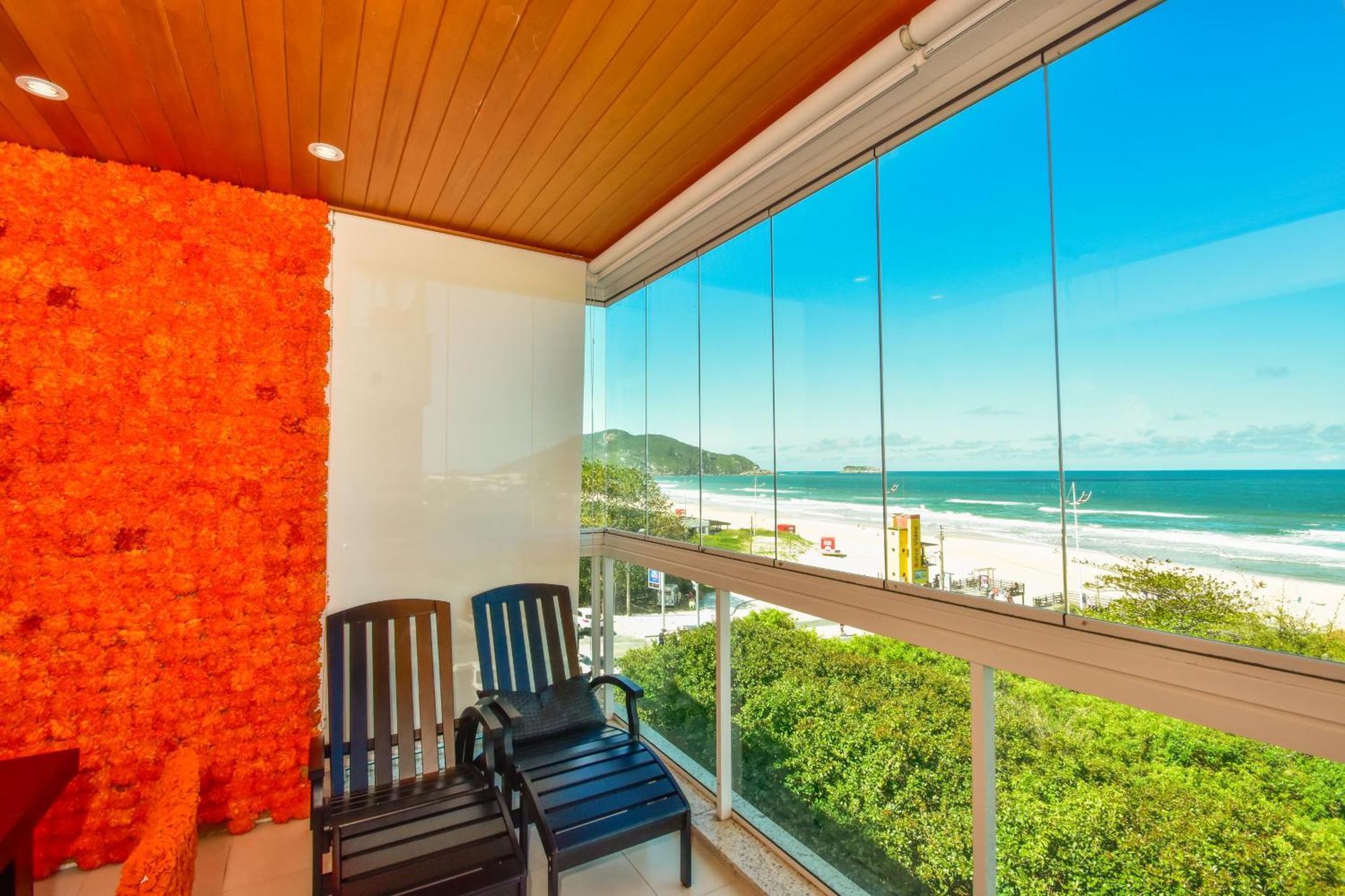 Apartamento Frente Mar Na Praia Do Santinho N880 Florianópolis Kültér fotó