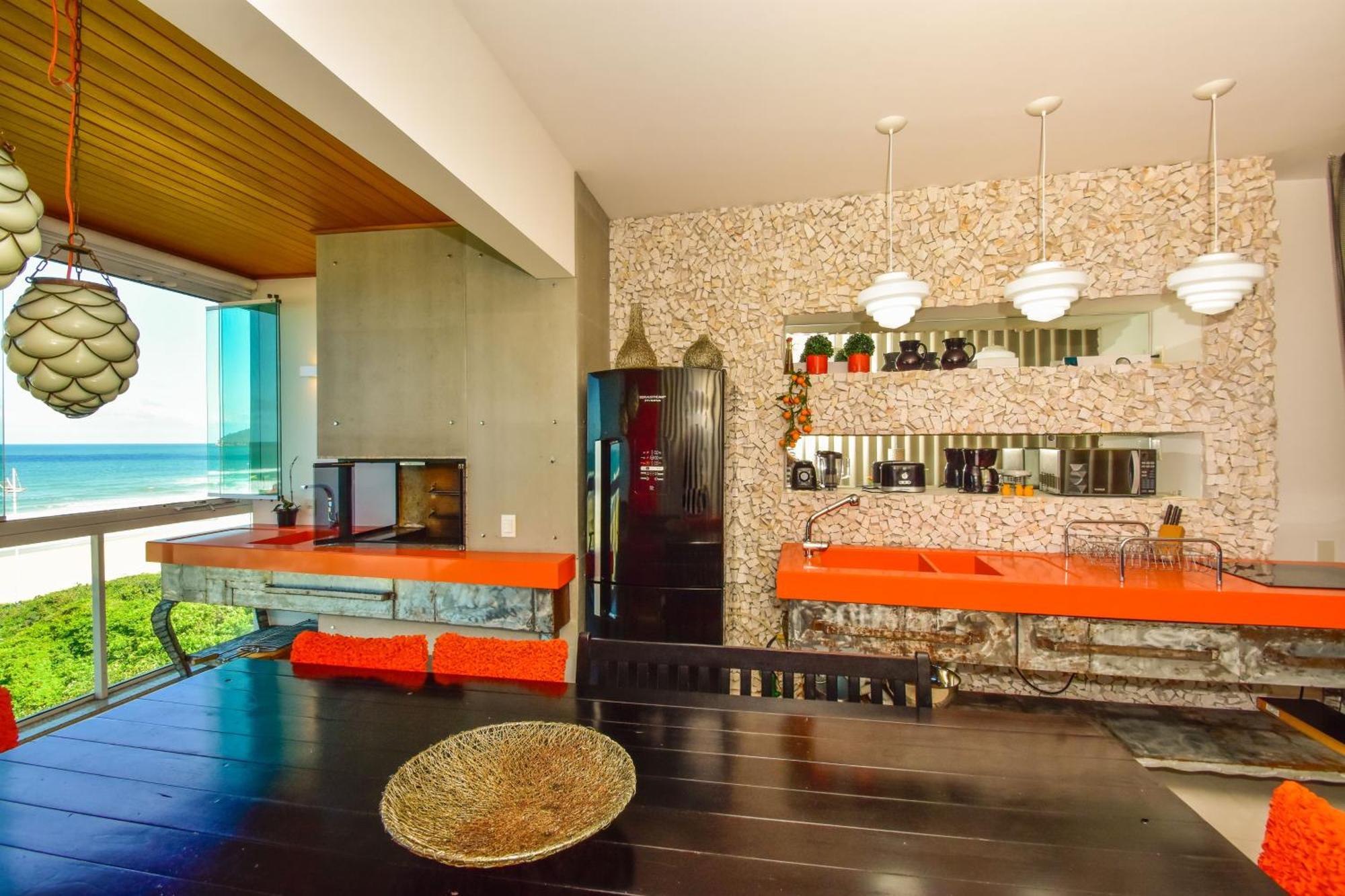 Apartamento Frente Mar Na Praia Do Santinho N880 Florianópolis Kültér fotó
